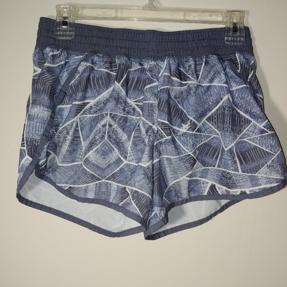 Champion C9 Abstract Print Running Shorts Women's Size M Grey White - Picture 10 of 11